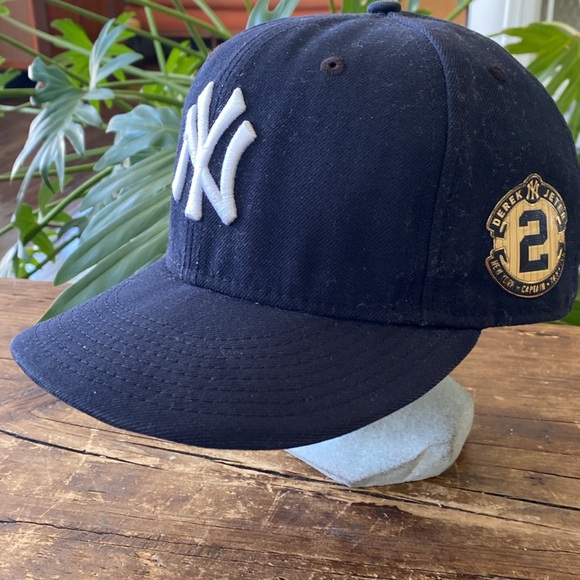 Yankees Derek Jeter Captain #2 New Era Official On-Field Baseball Cap Hat. MLB - Picture 11 of 11
